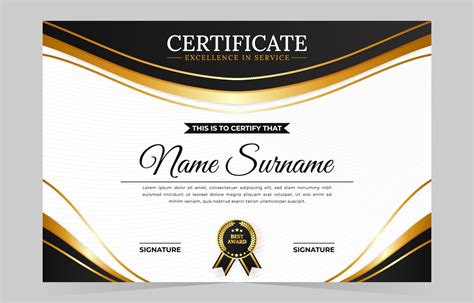 promotion certificate template